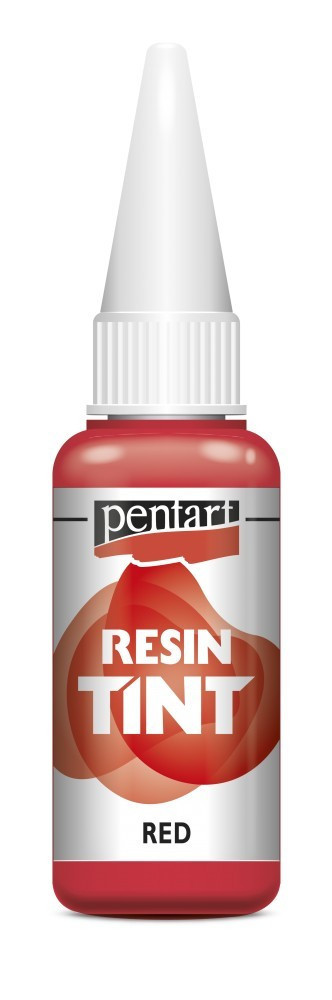 Pentart Gyantaszínező fedő tinta 20ml - Piros 40063